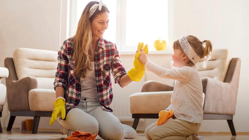 Varrengjoring fa orden i hus hage og hode